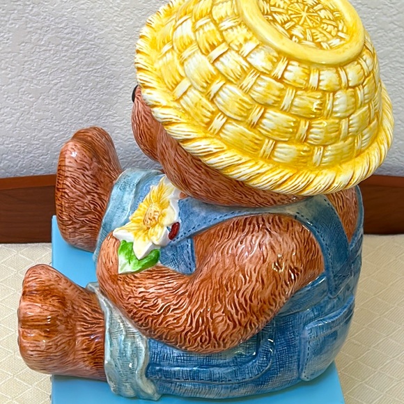 Teddy Bear Cookie Jar by Everyday Gibson - Picture 5 of 7